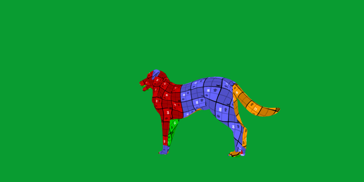 Kangal Shepherd Dog Low-poly 3D model_15