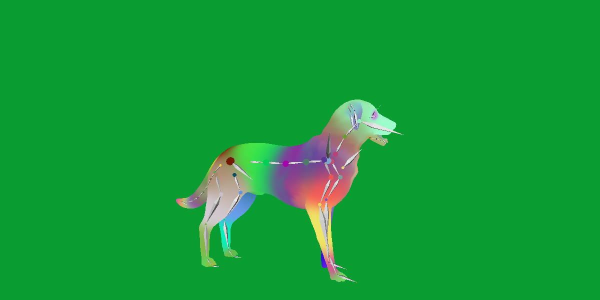 Kangal Shepherd Dog Low-poly 3D model_21