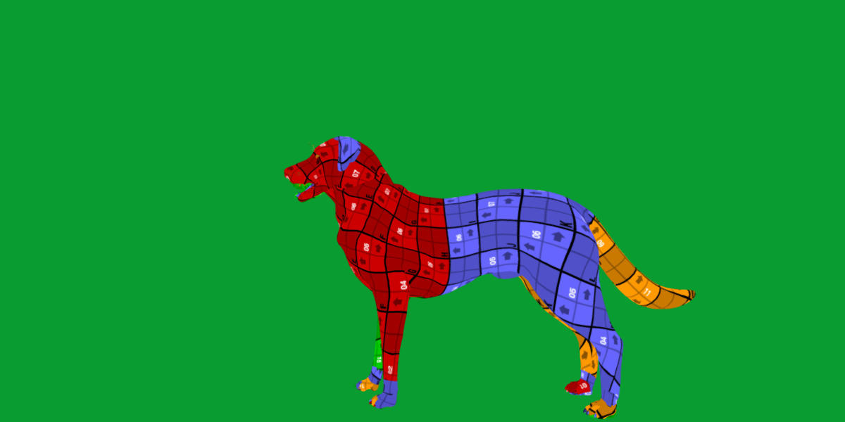 Kangal Shepherd Dog Low-poly 3D model_24