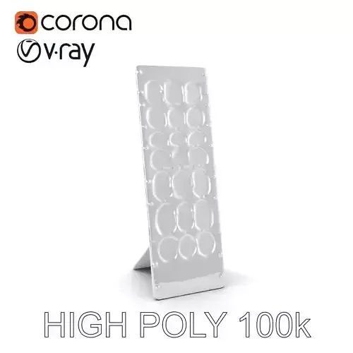 Modern Metal Display Stand Model Pack