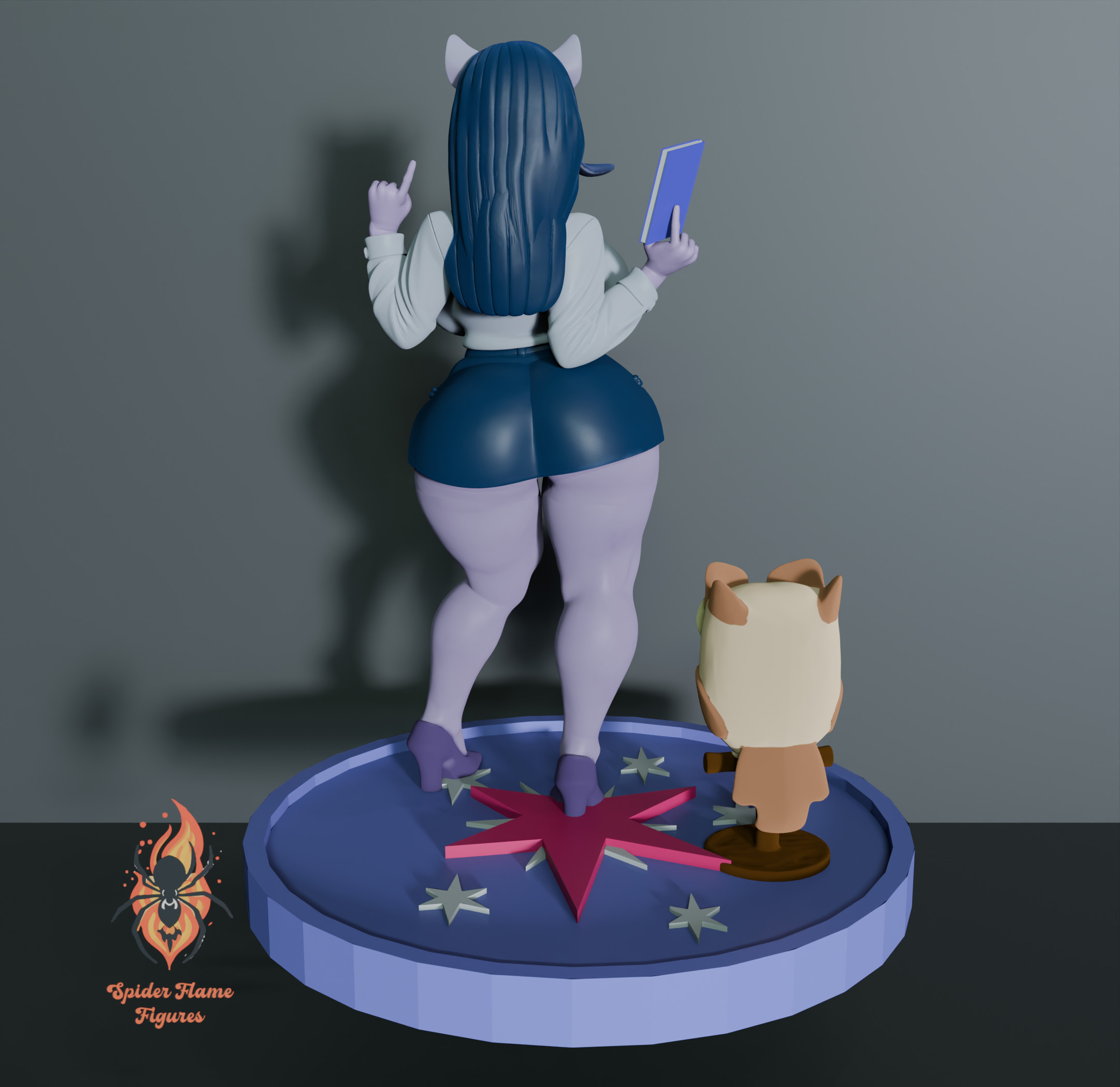 Thicc Twilight Sparkle - My Little Pony 3D print model_6