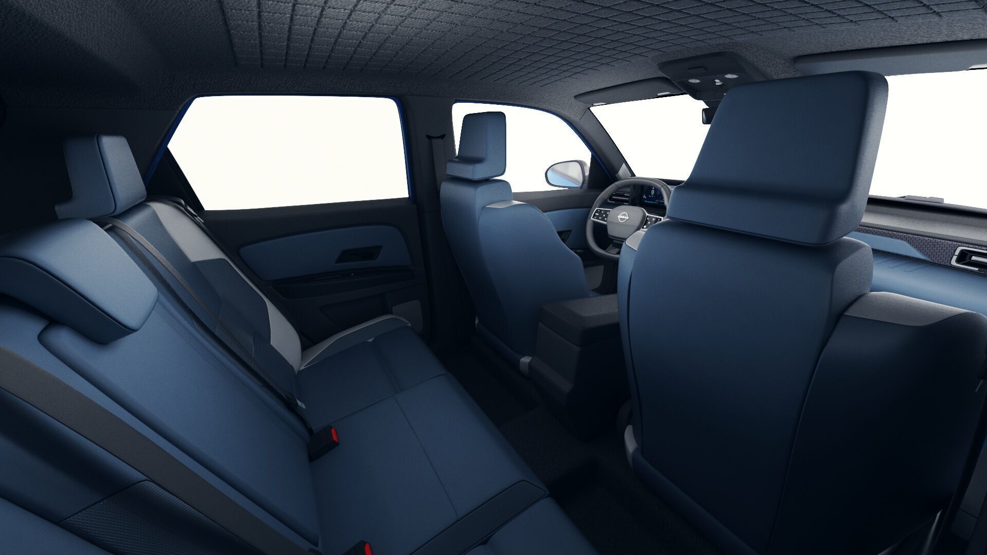 Nissan Micra EV 2026 with interior 3D model_15