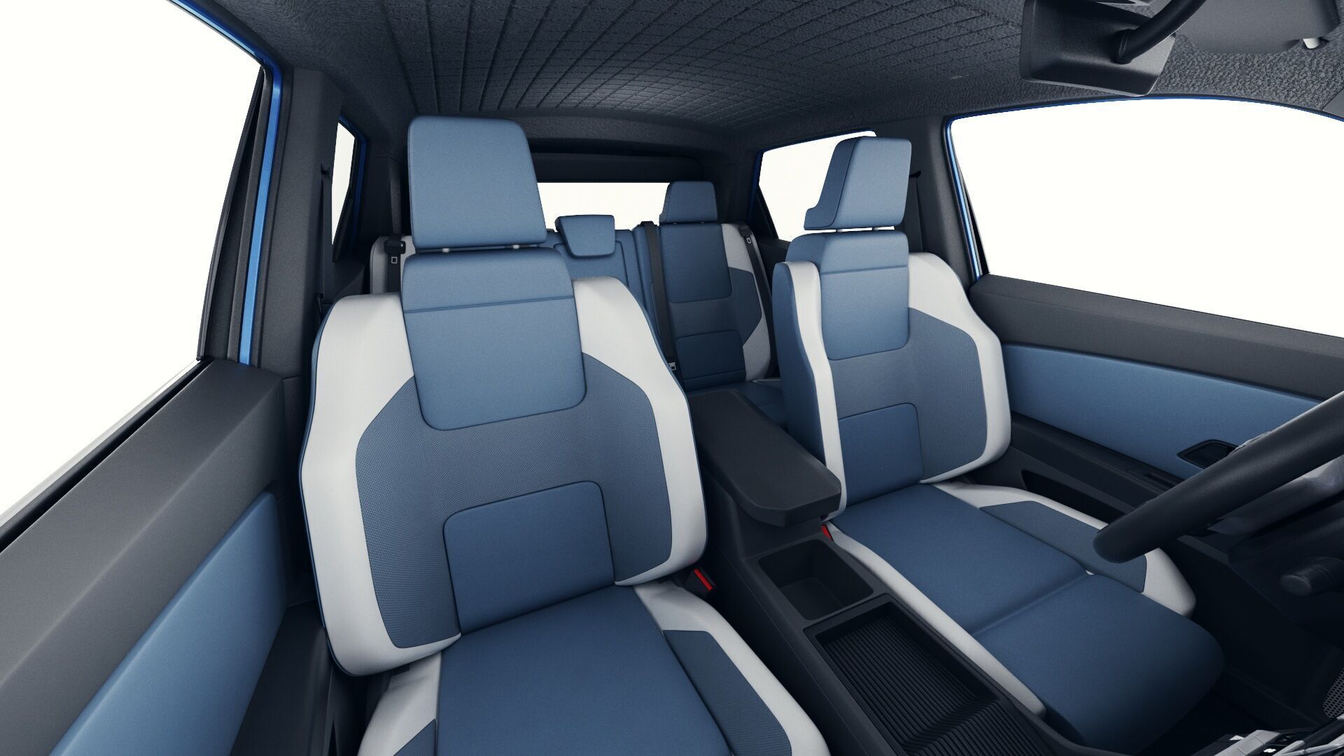 Nissan Micra EV 2026 with interior 3D model_14