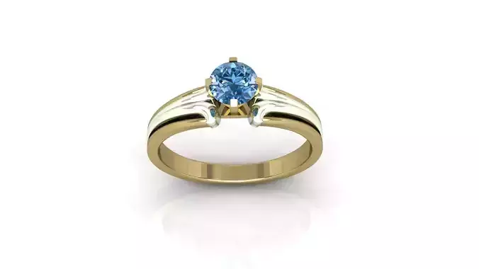 Engagement ring  3D print model