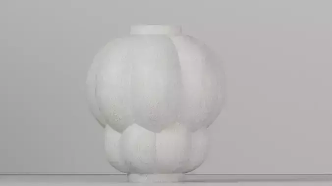 Uva Vase Small off-white matte