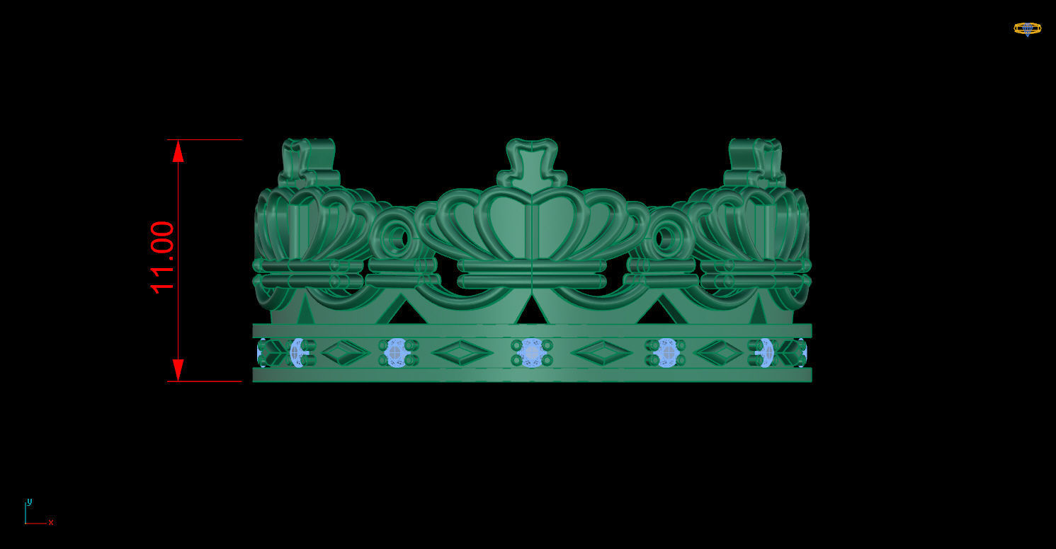 Ring 84 3D print model_7