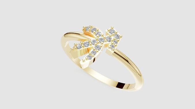 Arrow Ring 3D print model