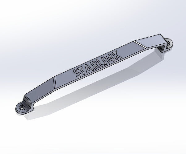 Support for Starlink Mini Mod1 3D print model
