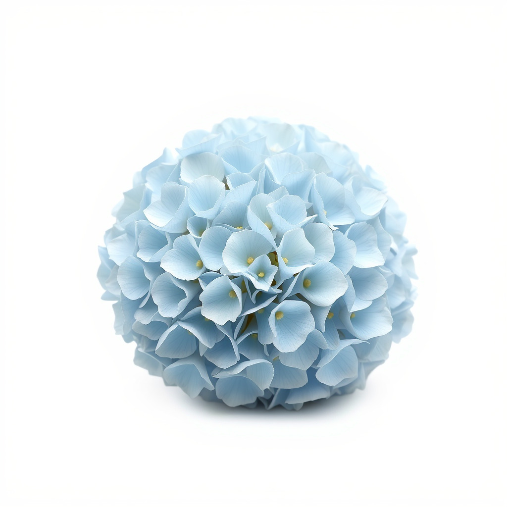 Hydrangea Flower Model Pack Low-poly 3D model_2