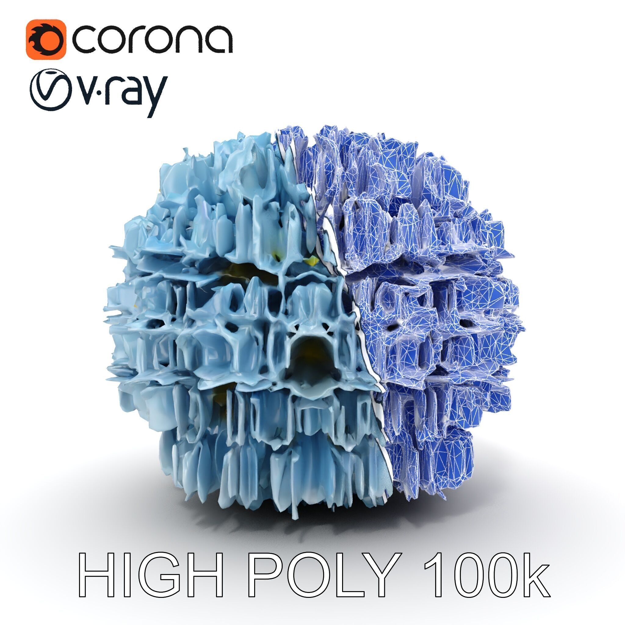 Hydrangea Flower Model Pack Low-poly 3D model_30