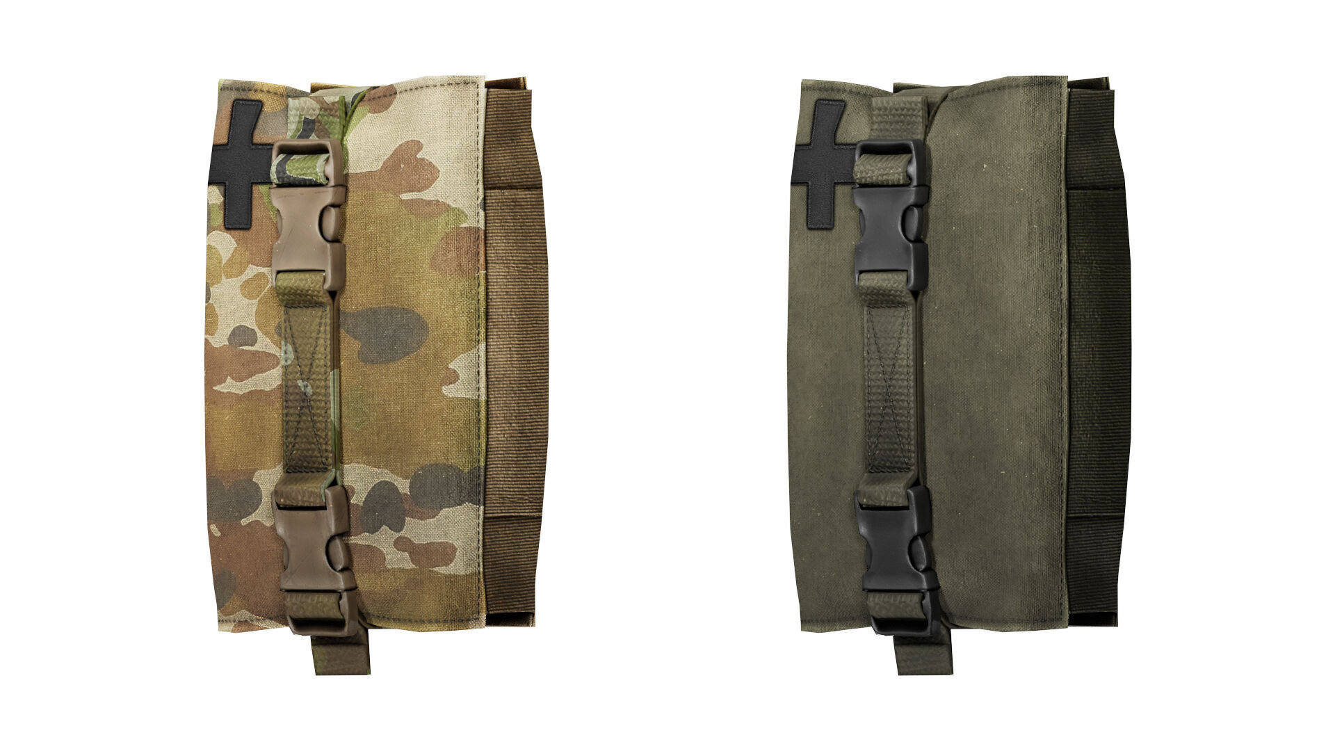 ADA TBAS IFAK FIRST AID POUCH Low-poly 3D model_2