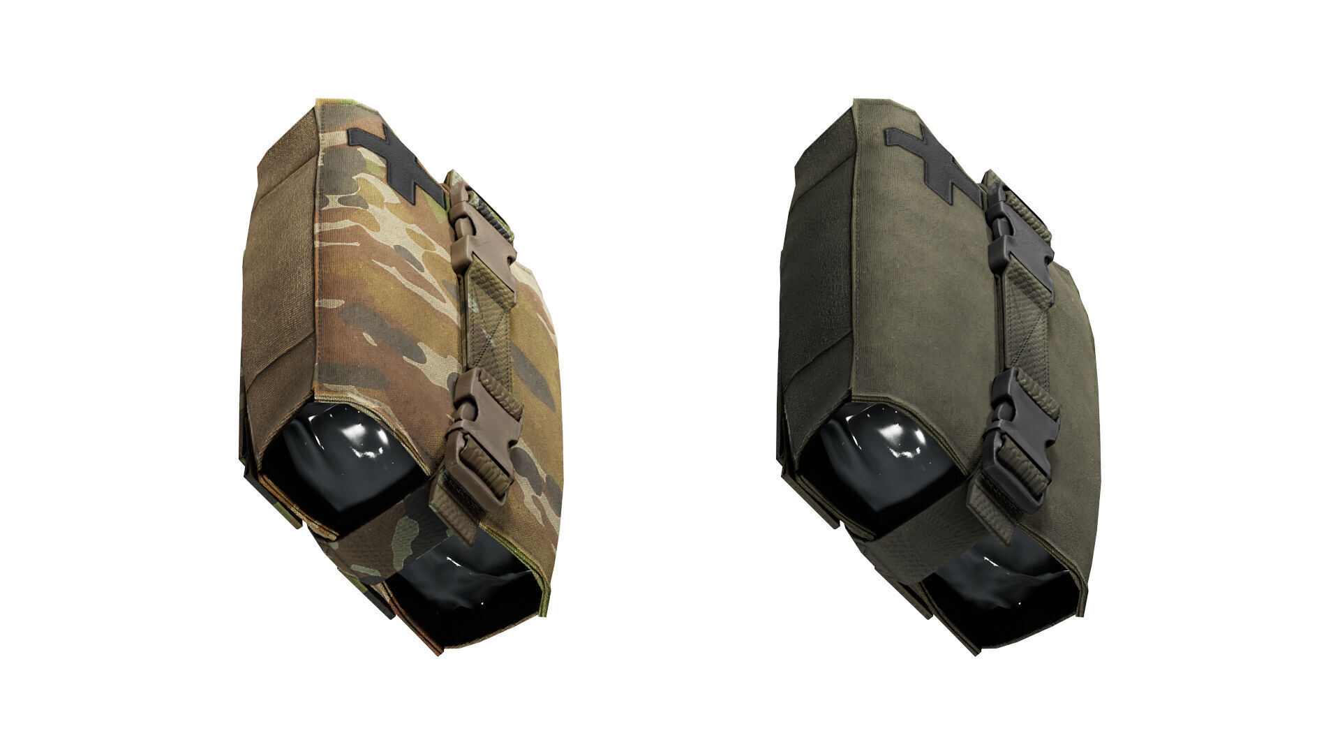 ADA TBAS IFAK FIRST AID POUCH Low-poly 3D model_3