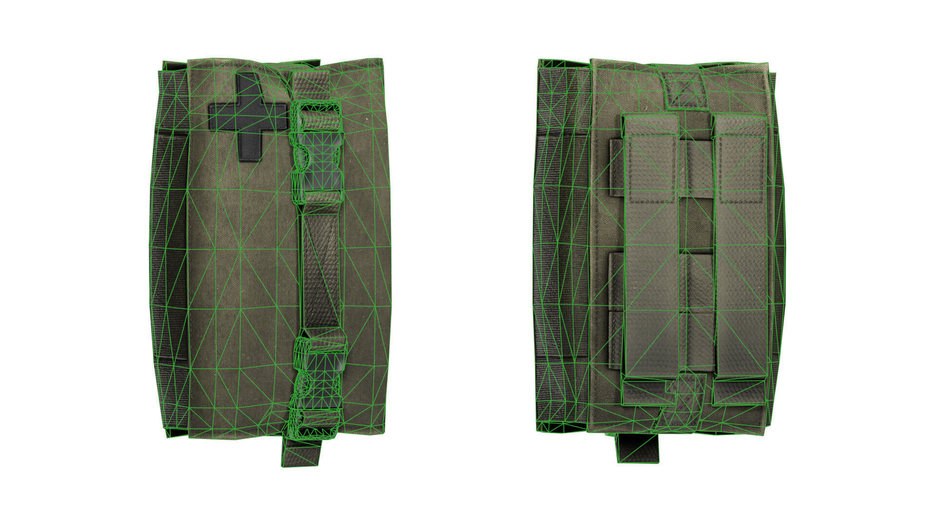 ADA TBAS IFAK FIRST AID POUCH Low-poly 3D model_8