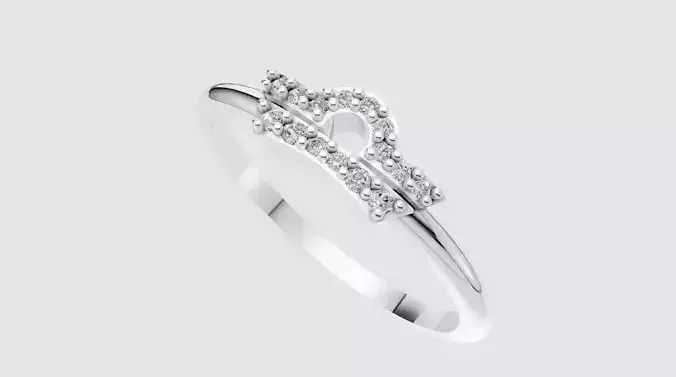 Arrow Bow Ring  3D print model
