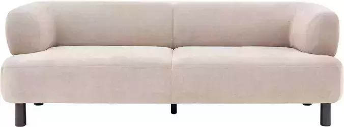 Gallery Direct Ardo 3 Seater Sofa Cream