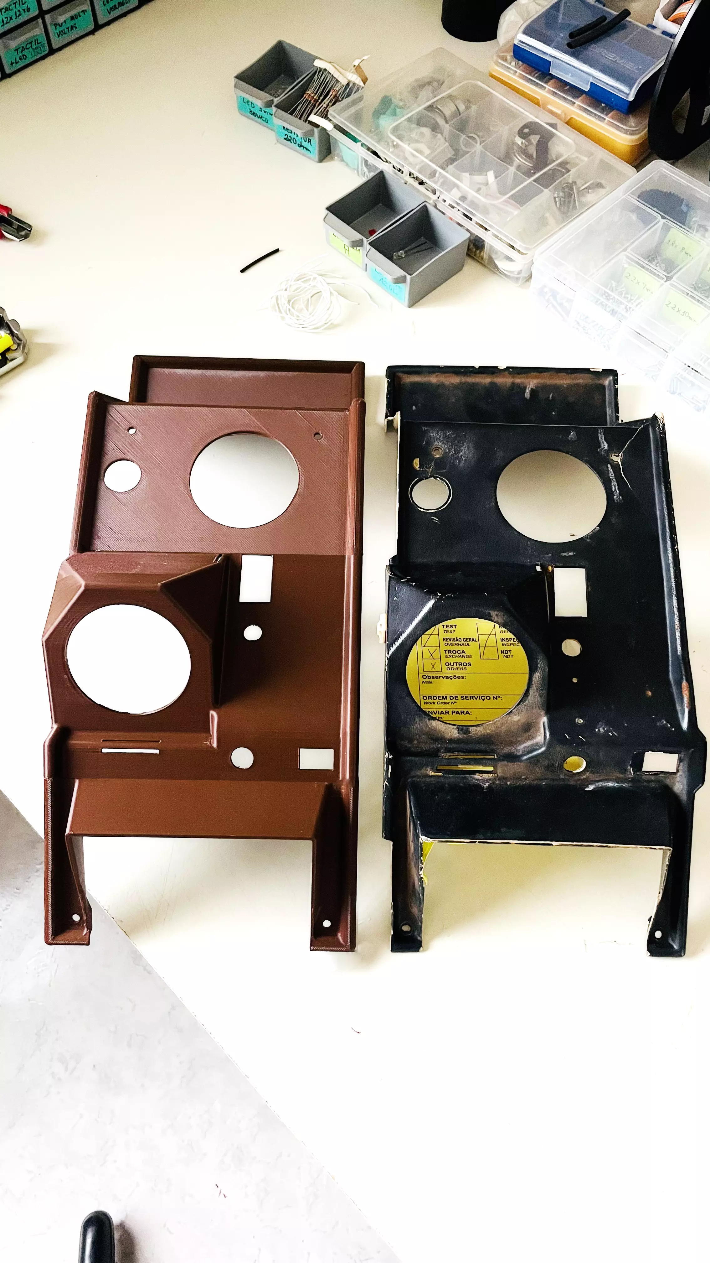 Piper Navajo PA-31 pedestal panel 3D print model