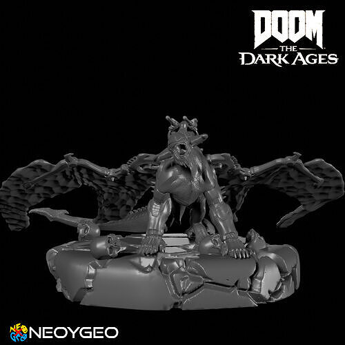 SERRAT MECHA DRAGON - DOOM THE DARK AGES 3D print model
