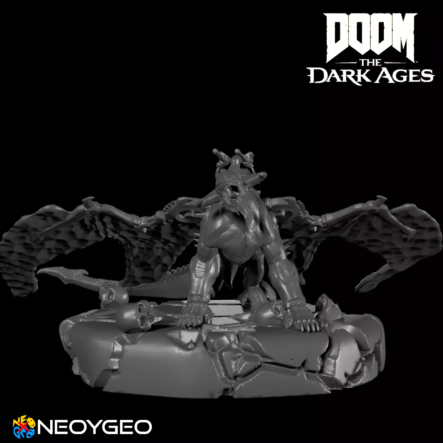 SERRAT MECHA DRAGON - DOOM THE DARK AGES 3D print model_0