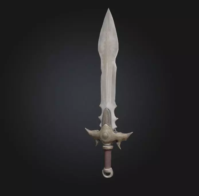 Rusted Relic Sword 3D model_0