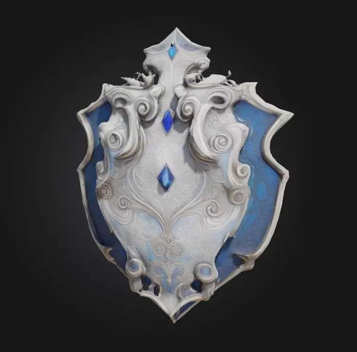 Ethereal Crest 3D model_0