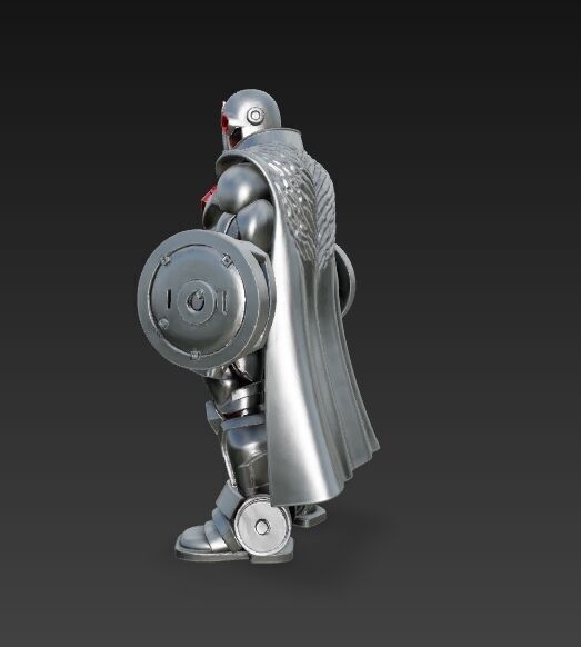 Cyber Hero Armor Retro Sci-Fi 3D Model 3D print model_20