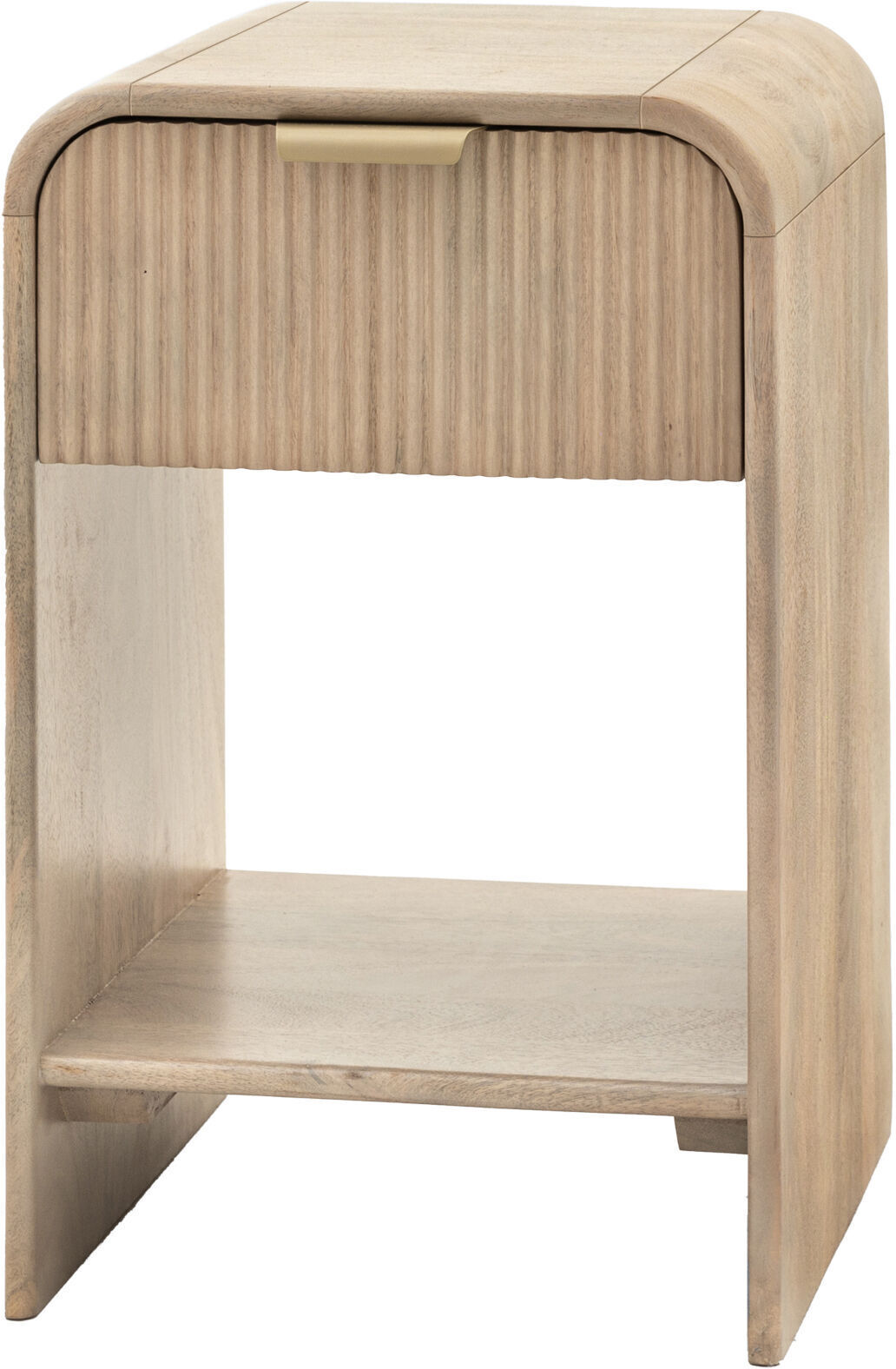 Gallery Direct Colonna 1 Drawer Small Bedside 3D model_4