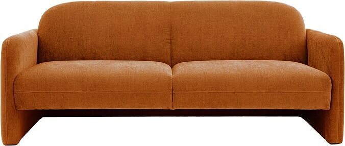 Gallery Direct Massa 3 Seater Sofa Amber 3D model