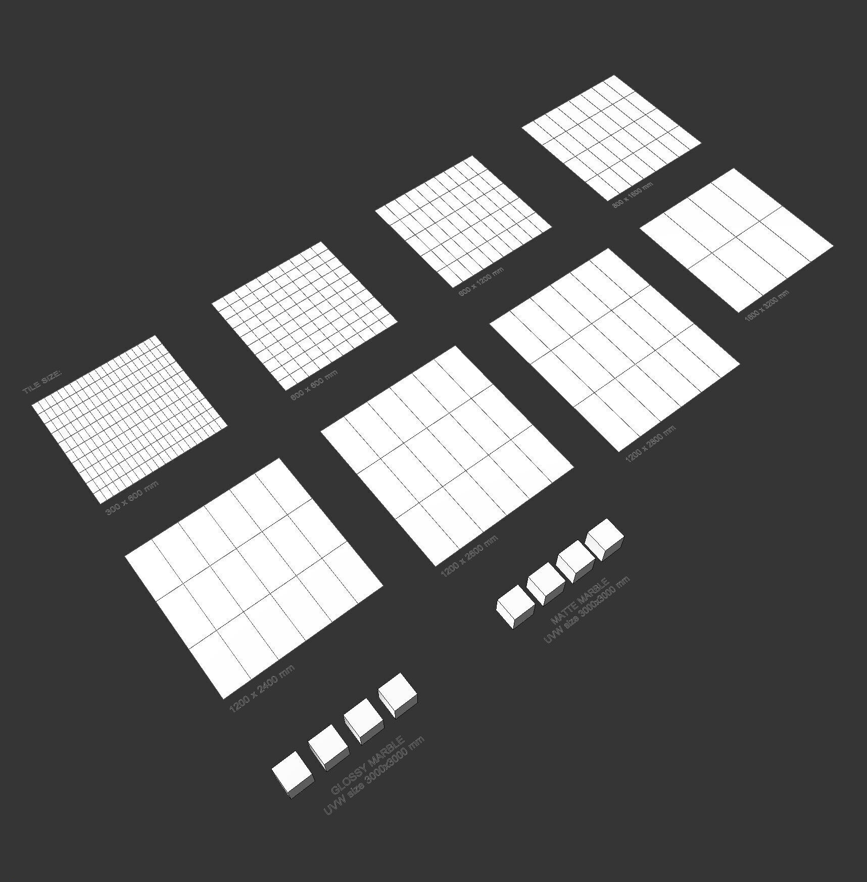 Marble Porcelain Tiles Set 43 Texture_15