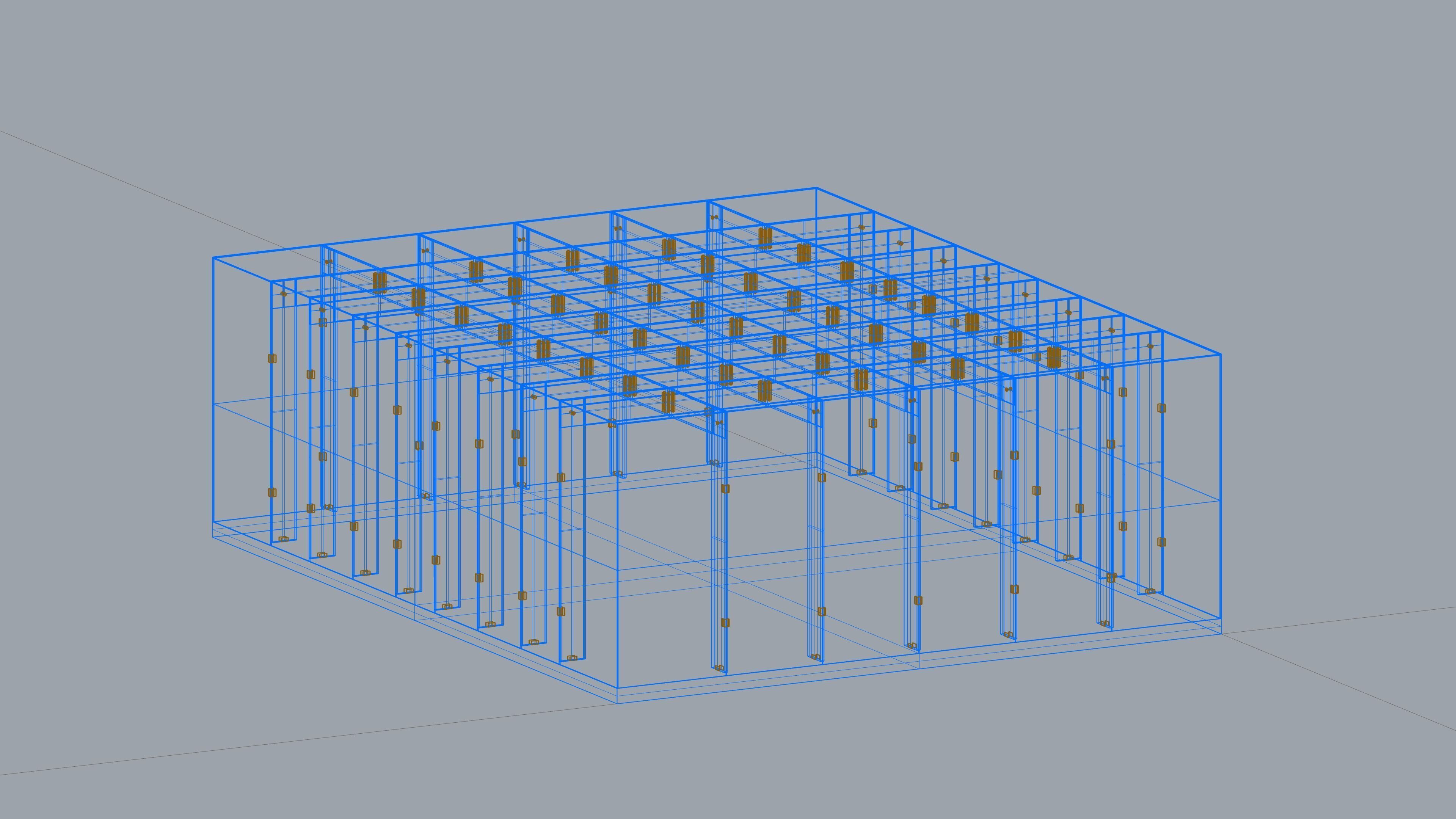 Apple Glass Cube 3D model_5