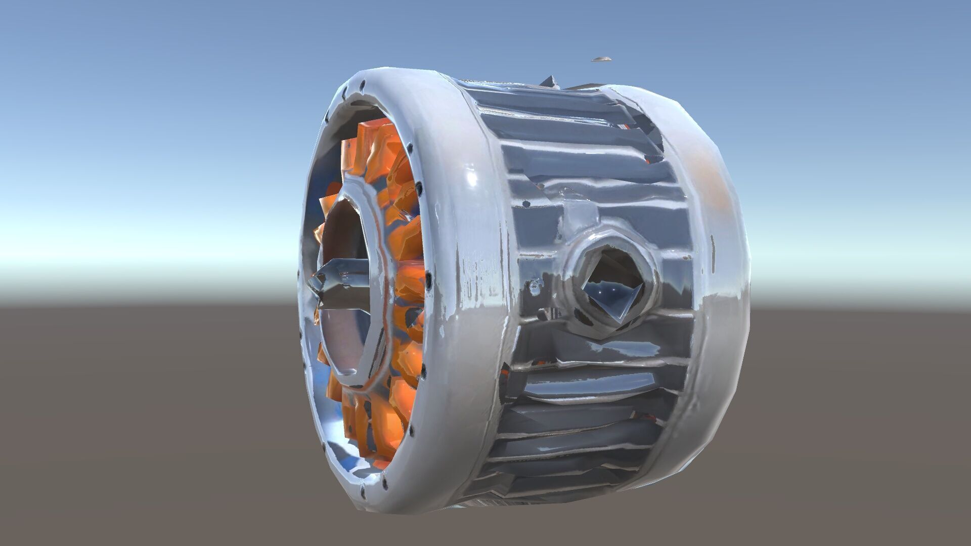 Electric Motor Model Pack High Detail and Precision Low-poly 3D model_34
