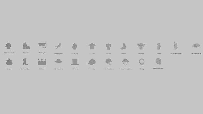 Clothes Emoji Pack 3D Printable 22 Unique Emojis 3D print model