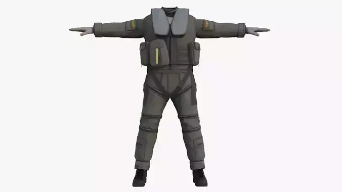 Military Aviator Suit