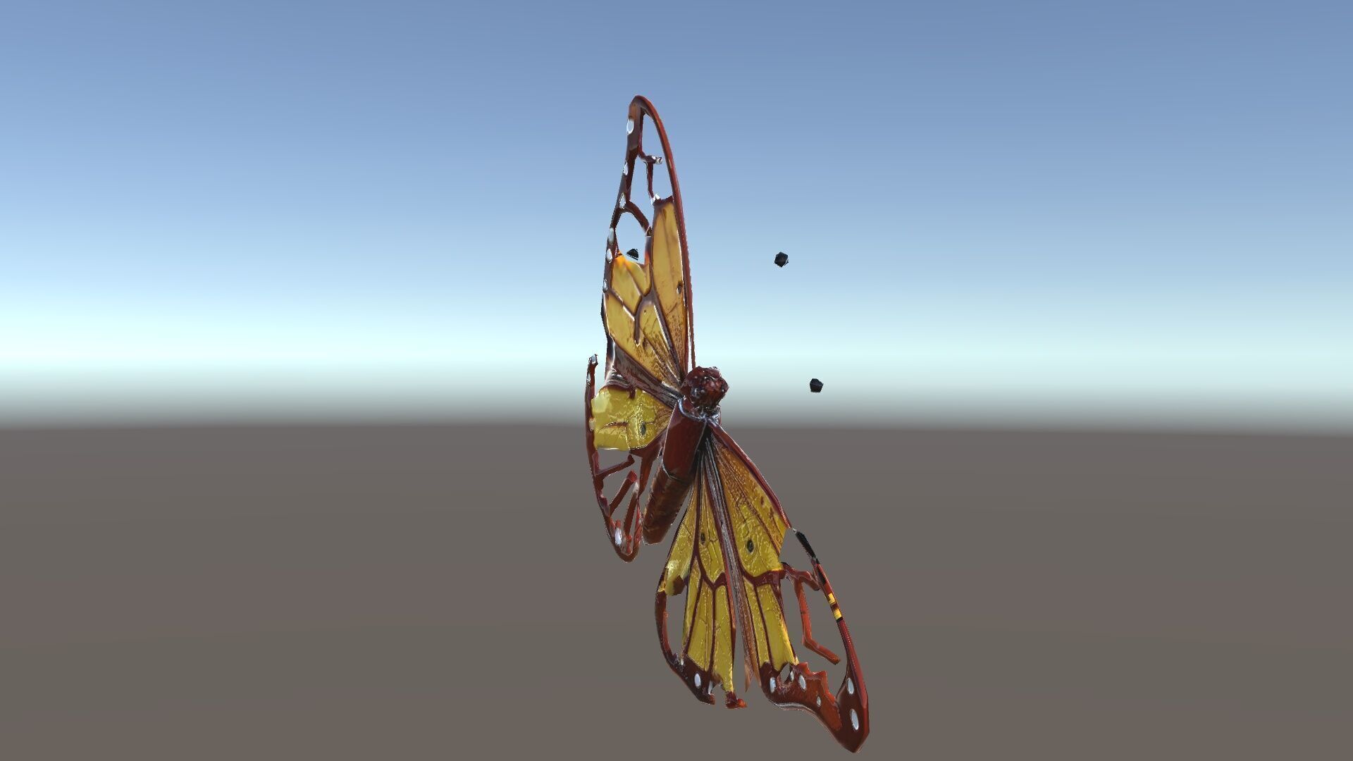 Monarch Butterfly D Model Pack Low-poly 3D model_34