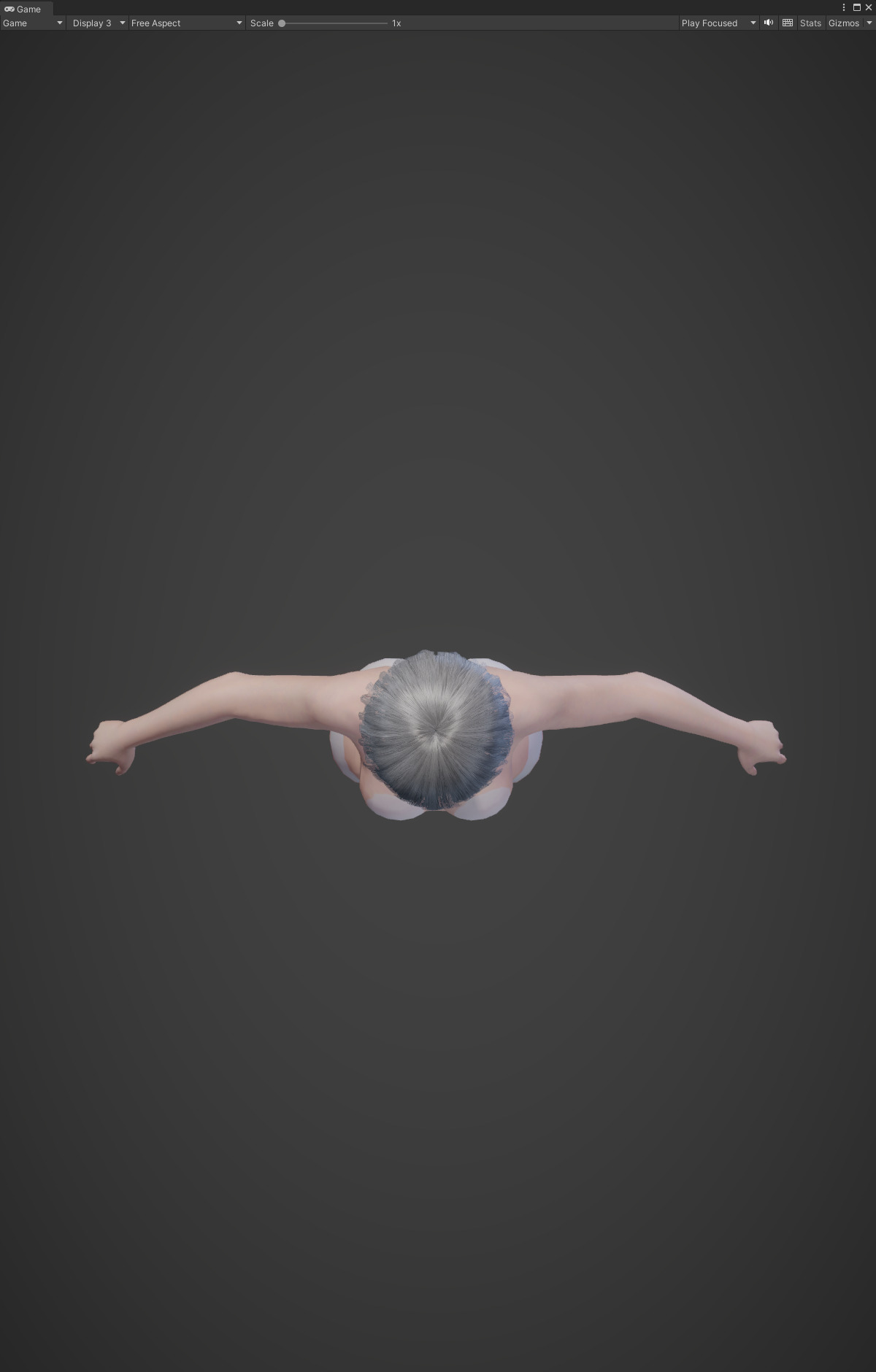 Highpoly Rigged Lowpoly Fantasy human basemesh Low-poly 3D model_35