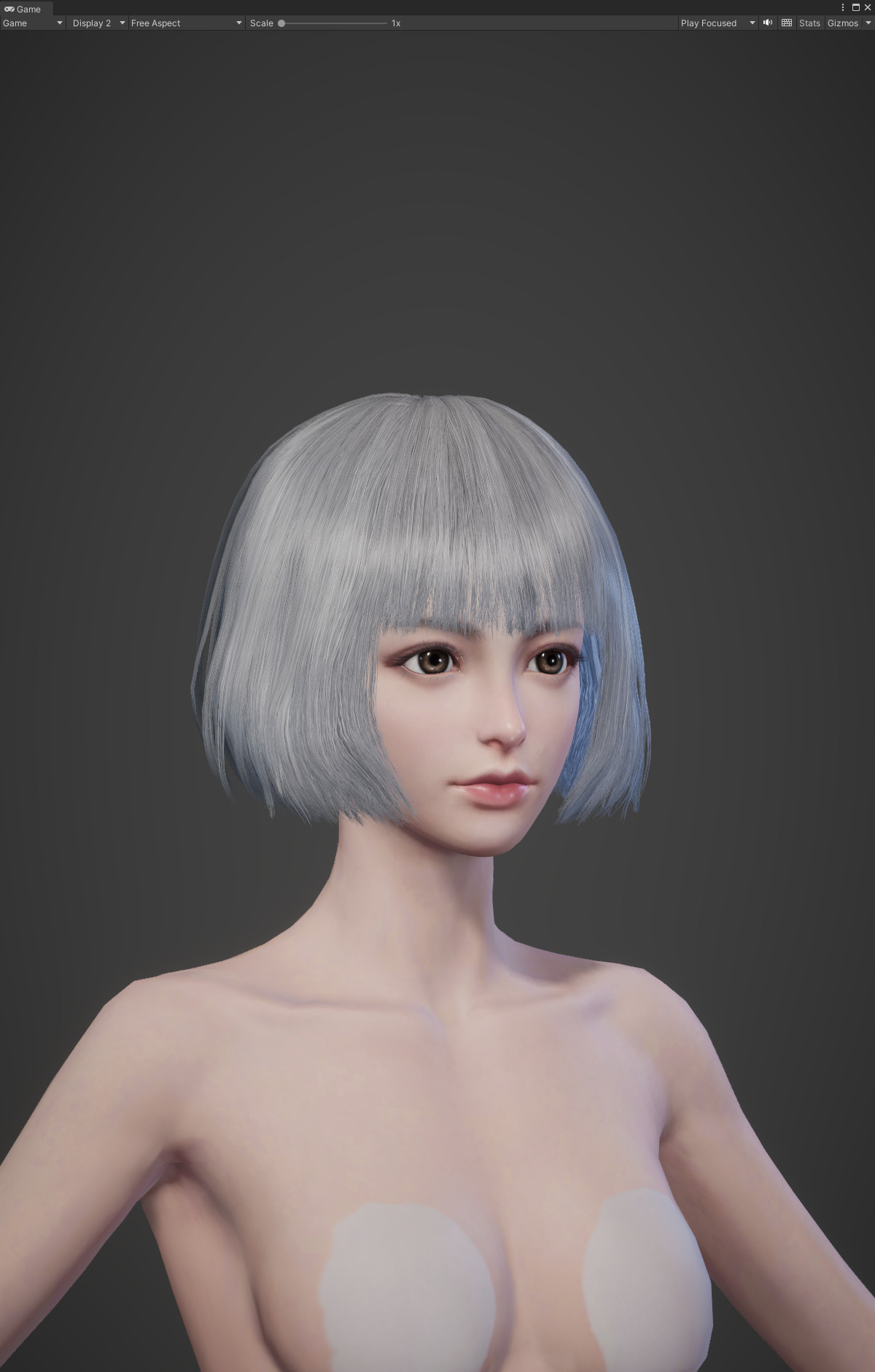 Highpoly Rigged Lowpoly Fantasy human basemesh Low-poly 3D model_36