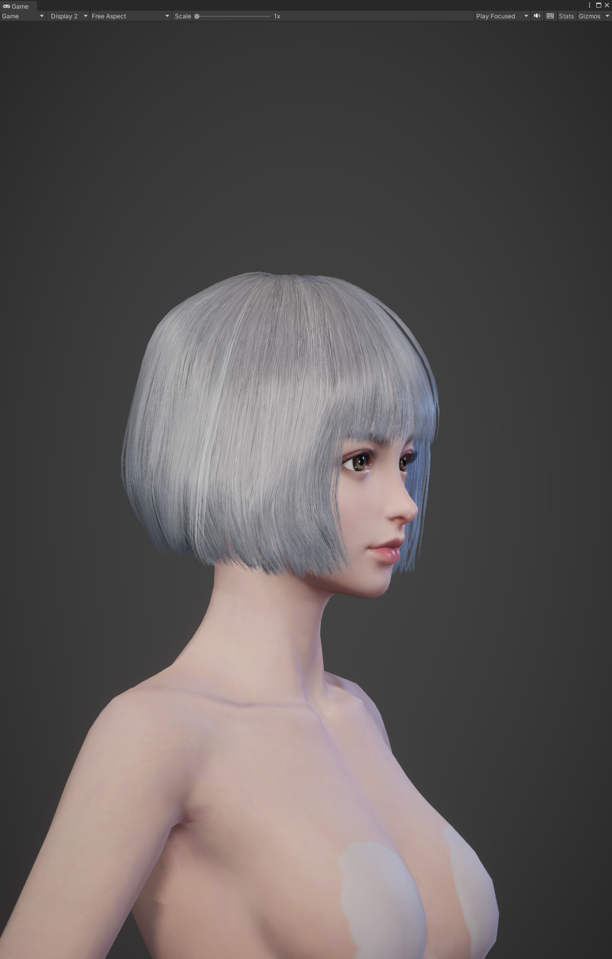 Highpoly Rigged Lowpoly Fantasy human basemesh Low-poly 3D model_31