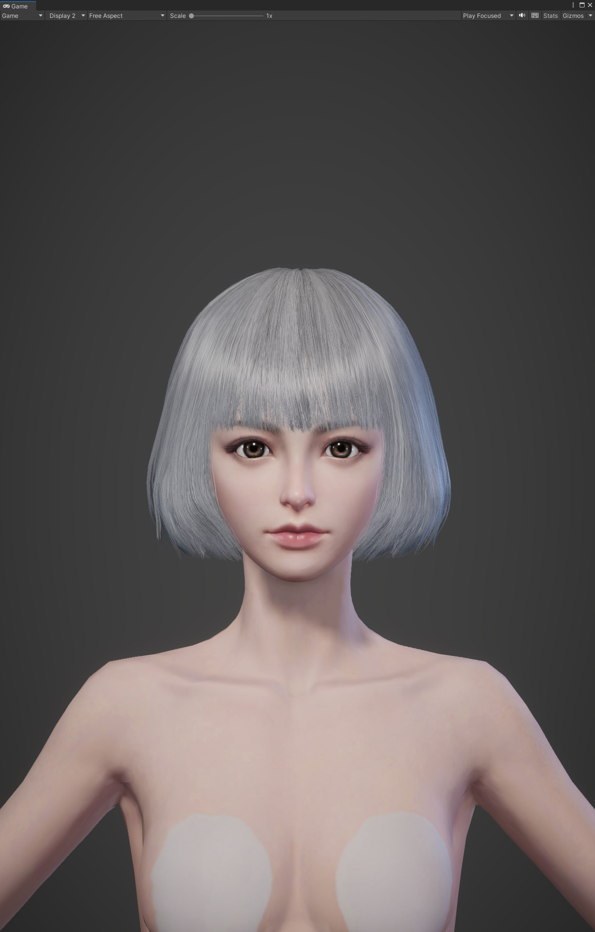 Highpoly Rigged Lowpoly Fantasy human basemesh Low-poly 3D model_52