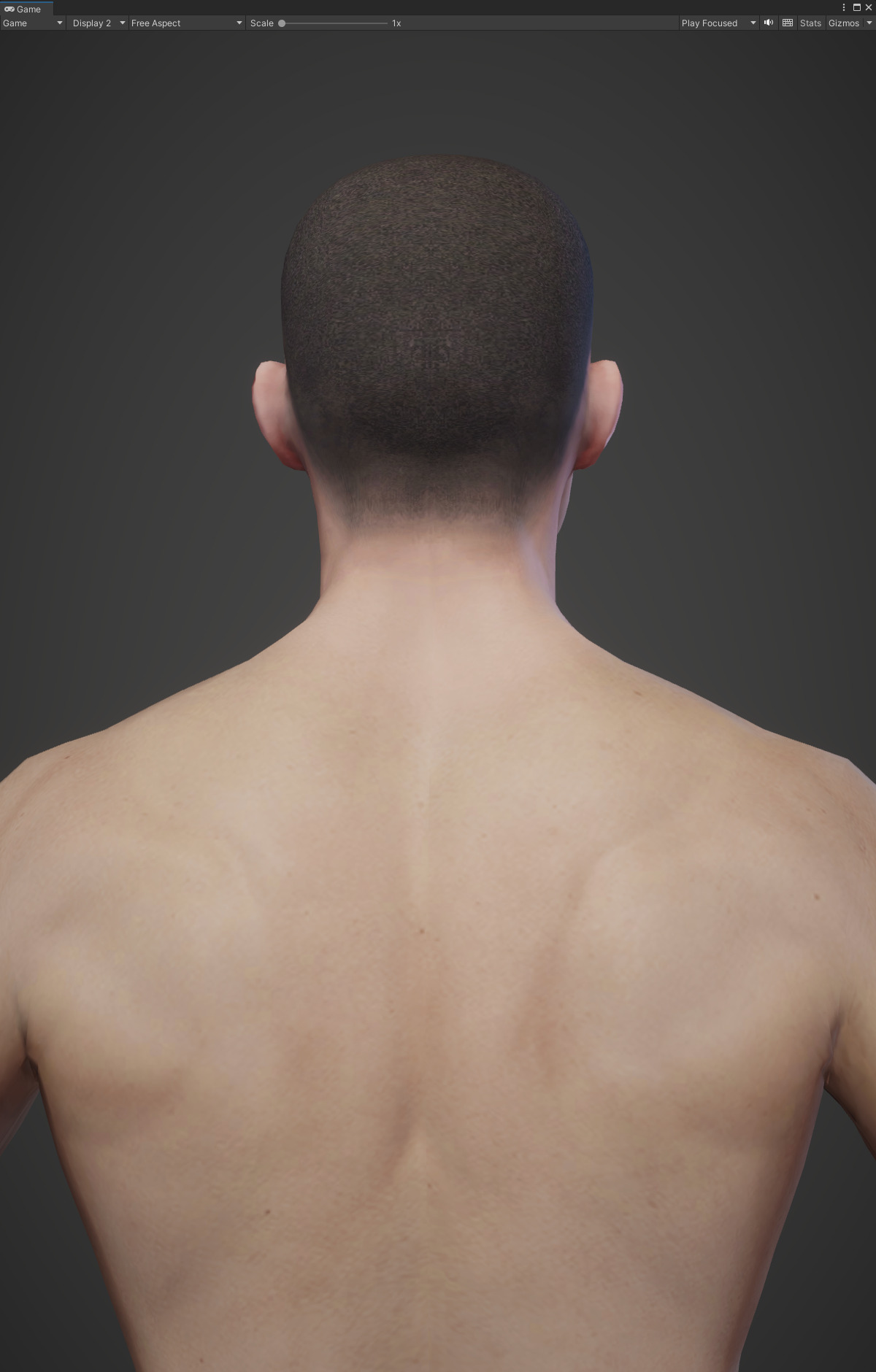 Highpoly Rigged Lowpoly Fantasy human basemesh Low-poly 3D model_20