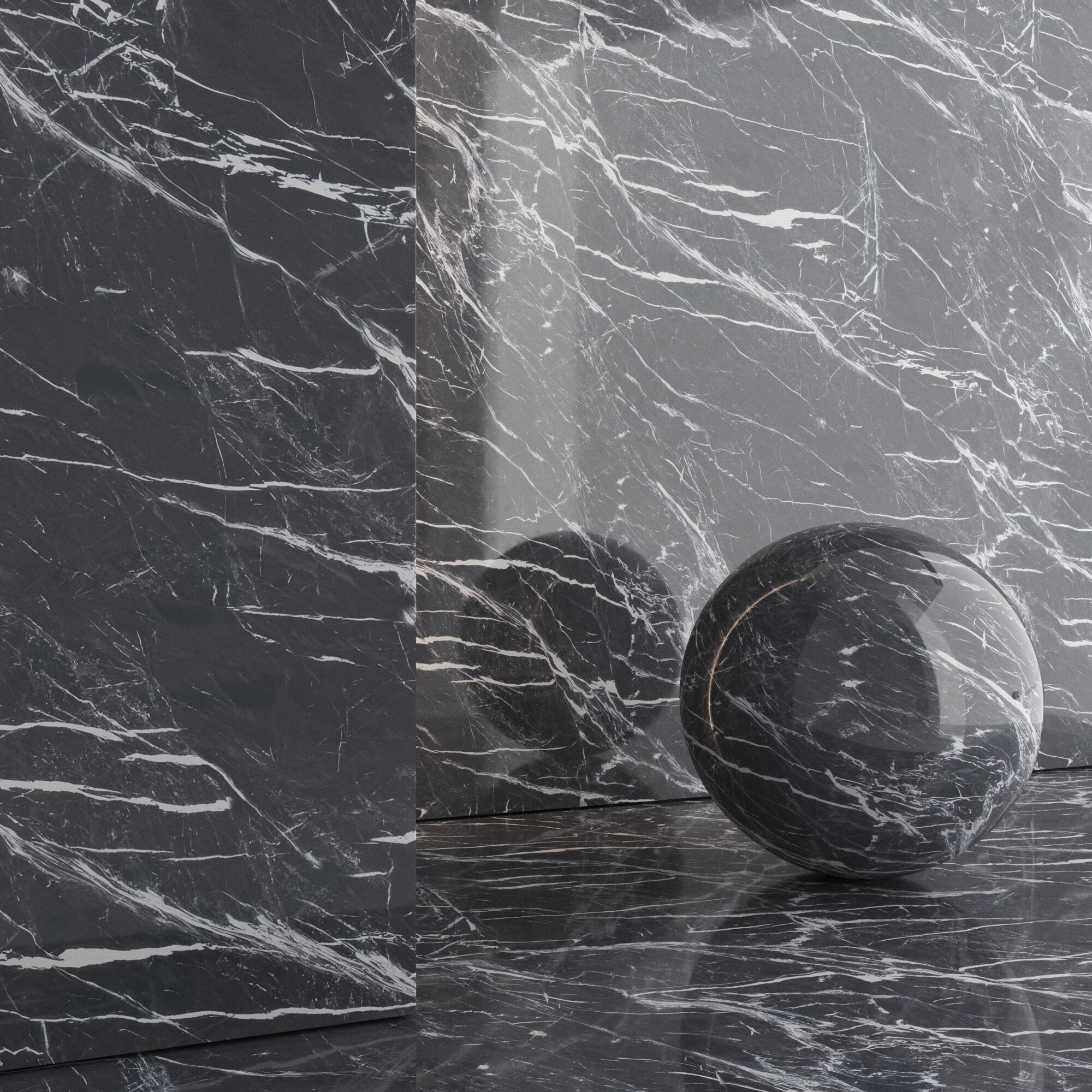 Marble Porcelain tiles set 46 Texture_6