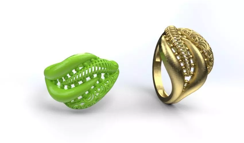 FUSION RIING 3D print model_0