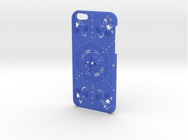 iPhone 6 case compass rose 3D print model_2