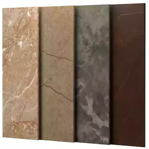 Marble Porcelain tiles set 48