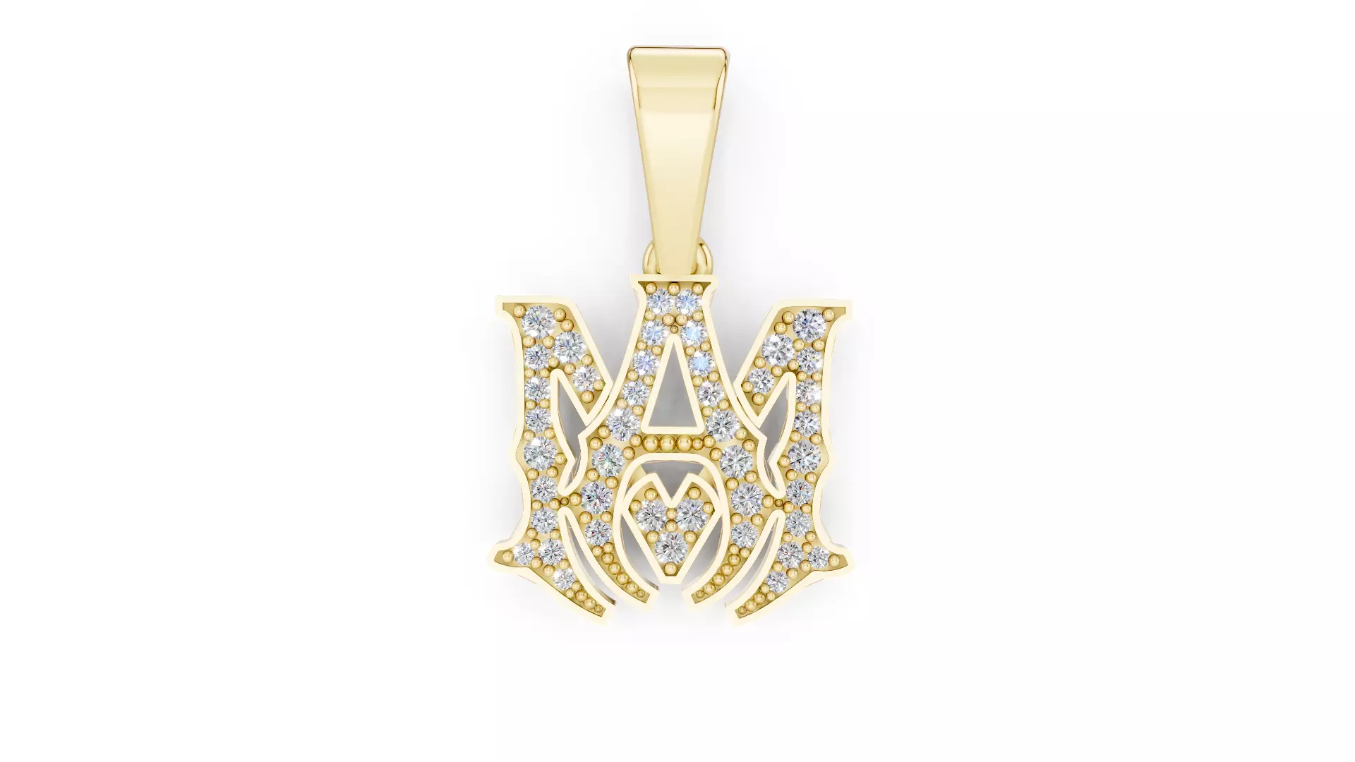 AM Pendant  3D print model_0