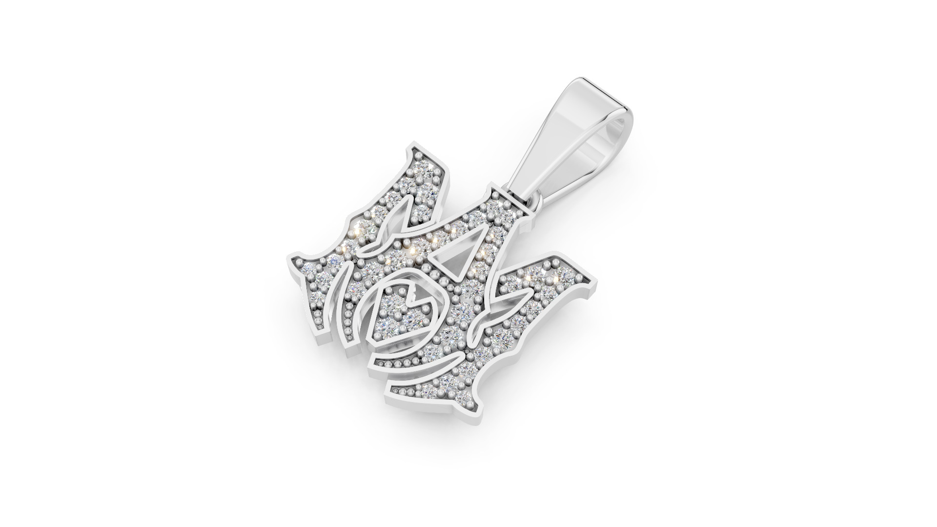 AM Pendant  3D print model_4