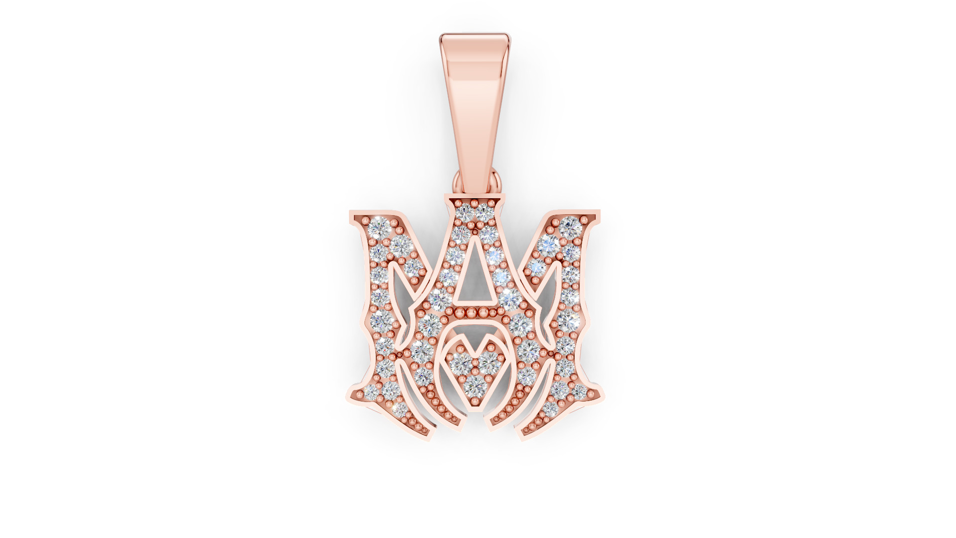 AM Pendant  3D print model_2