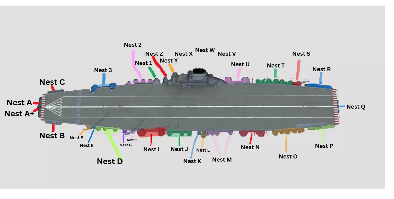 Aircraft Carrier IJN Shinano Highly Detailed 3D Model Kit 3D print model_13