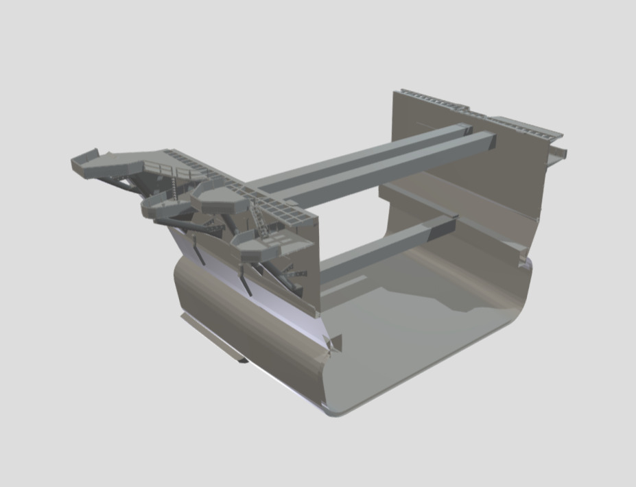 Aircraft Carrier IJN Shinano Highly Detailed 3D Model Kit 3D print model_19