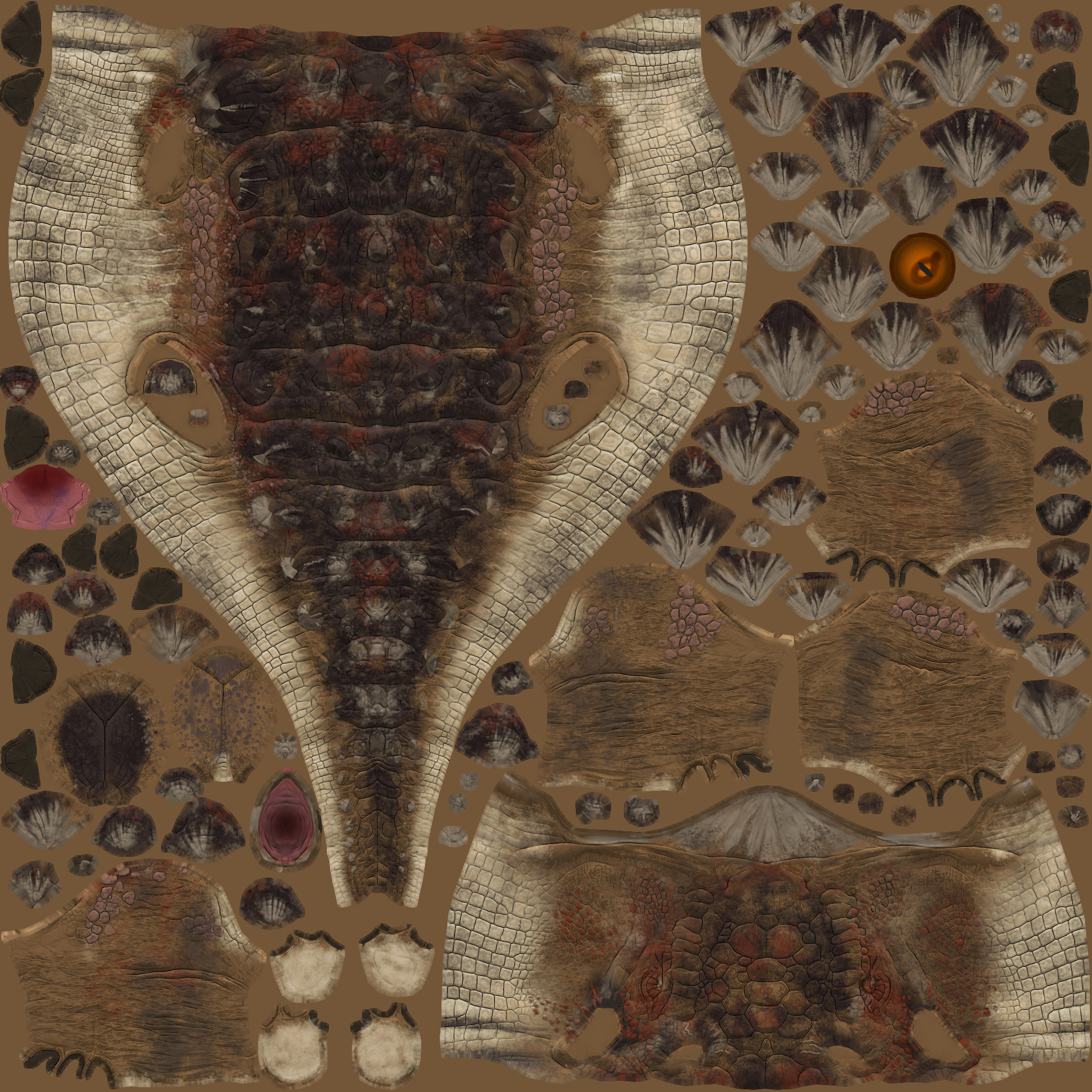 Ankylosaurus model 3D 3D model_8