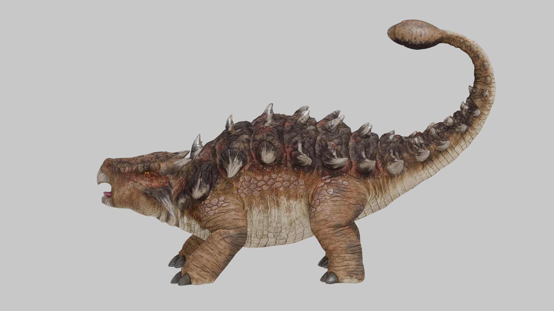 Ankylosaurus model 3D 3D model_3