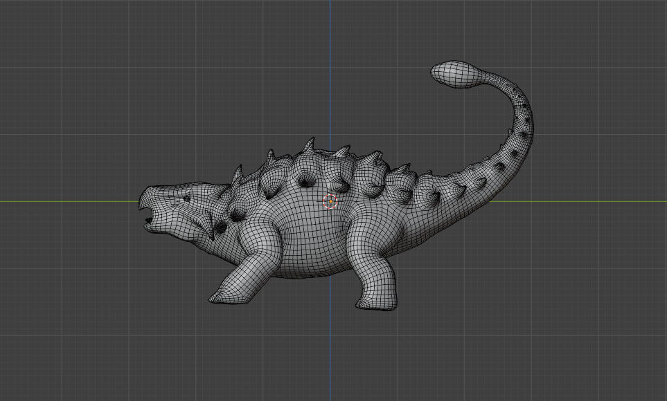 Ankylosaurus model 3D 3D model_12